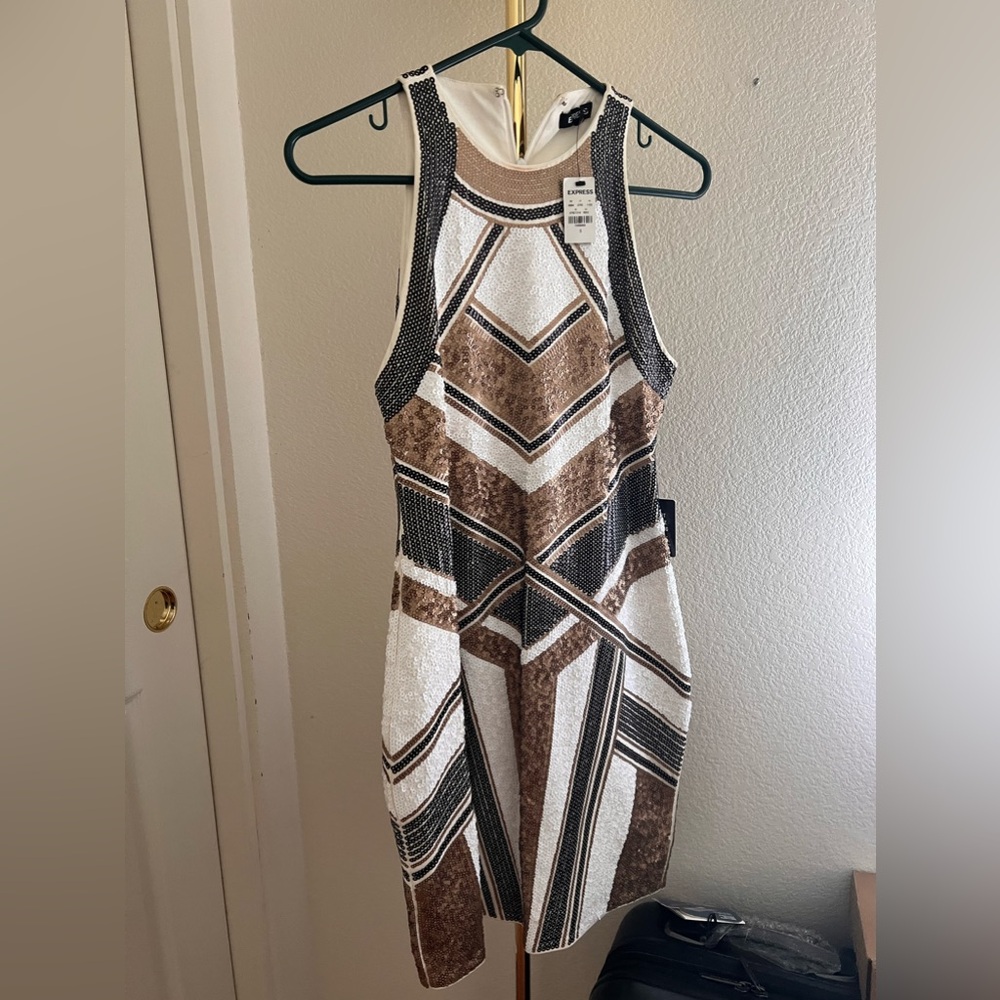 Express - Sequin body-con dress